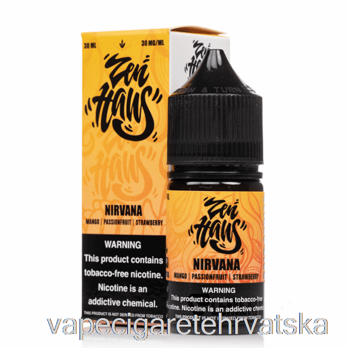 Vape Cigarete Nirvana - Zen Haus Soli - 30ml 30mg